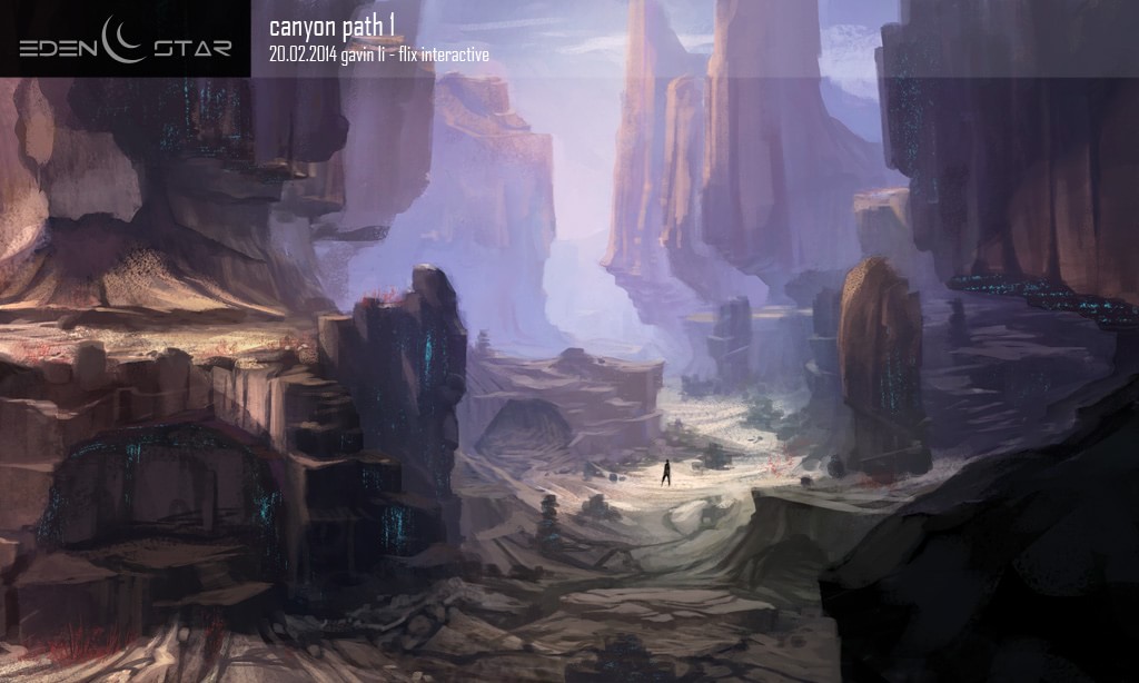 eden star canyon path concept